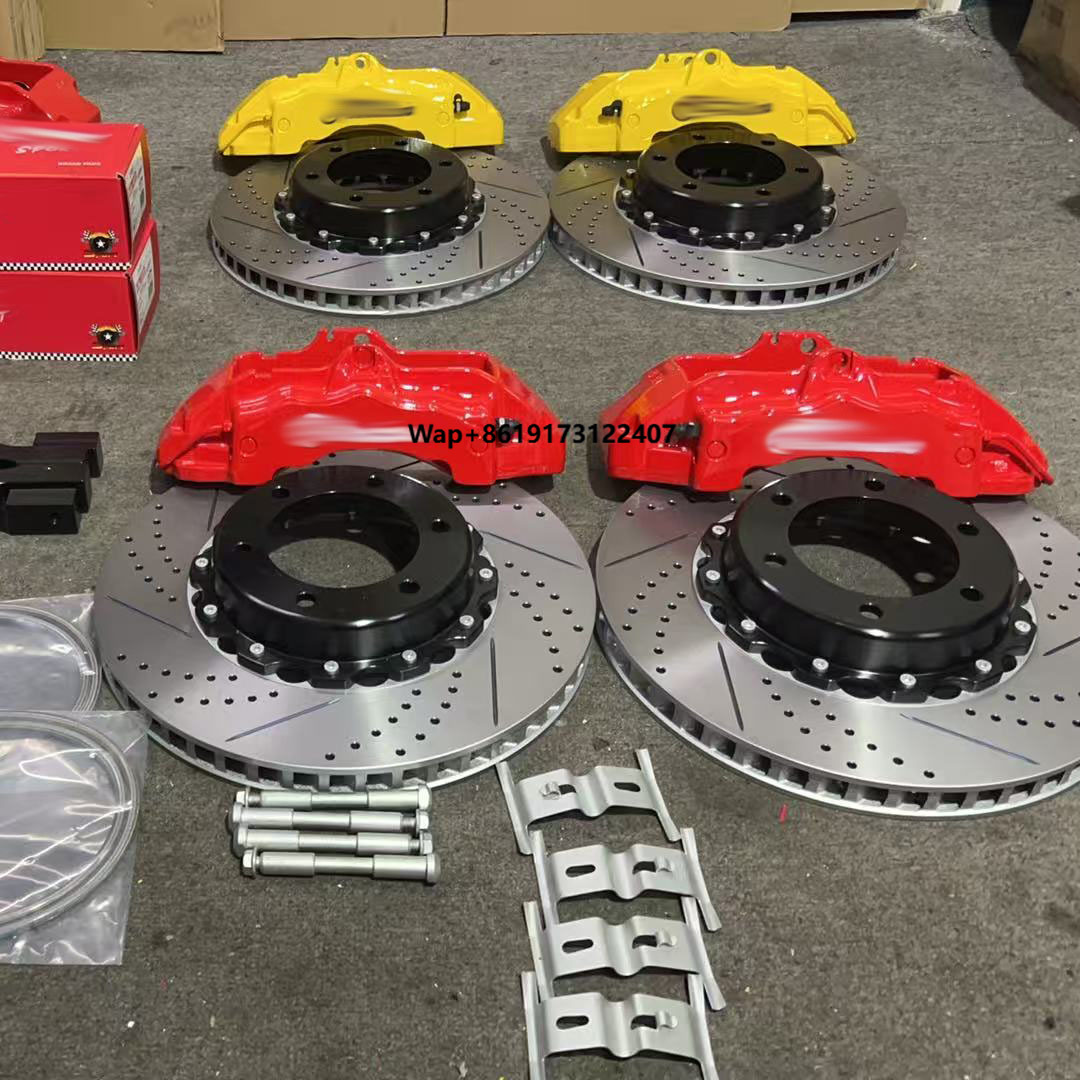 Forged Front Brake Caliper 4 Piston - Nouvel ensemble d'étriers de frein modifiés,