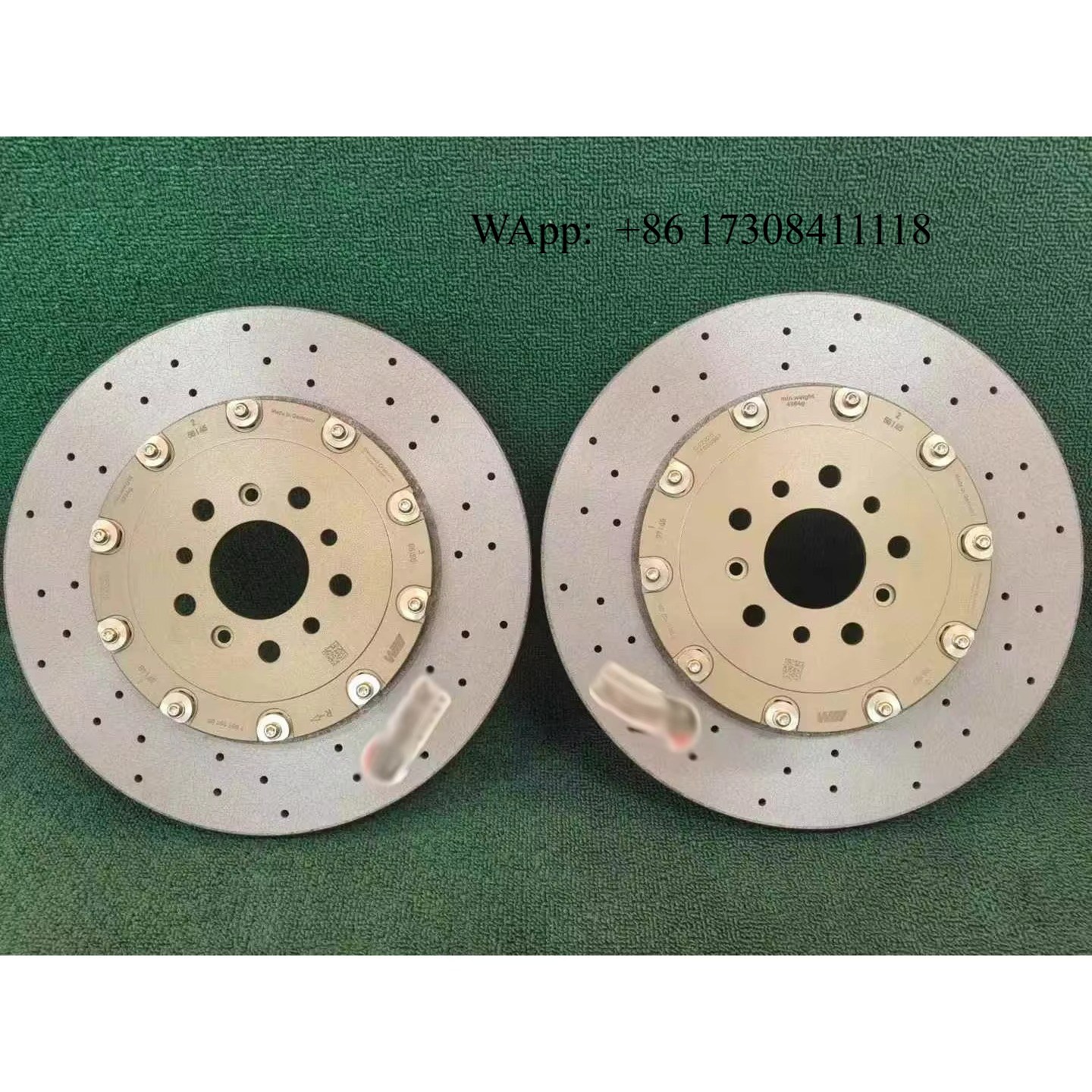 Forged Front Brake Caliper 4 Piston - Kit d'étriers de frein de haute