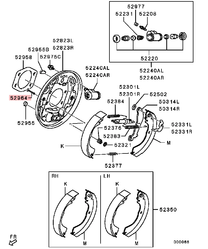 Analyste de réparation pour La - Front Rear Brake Caliper Bracket Kit avis et prix