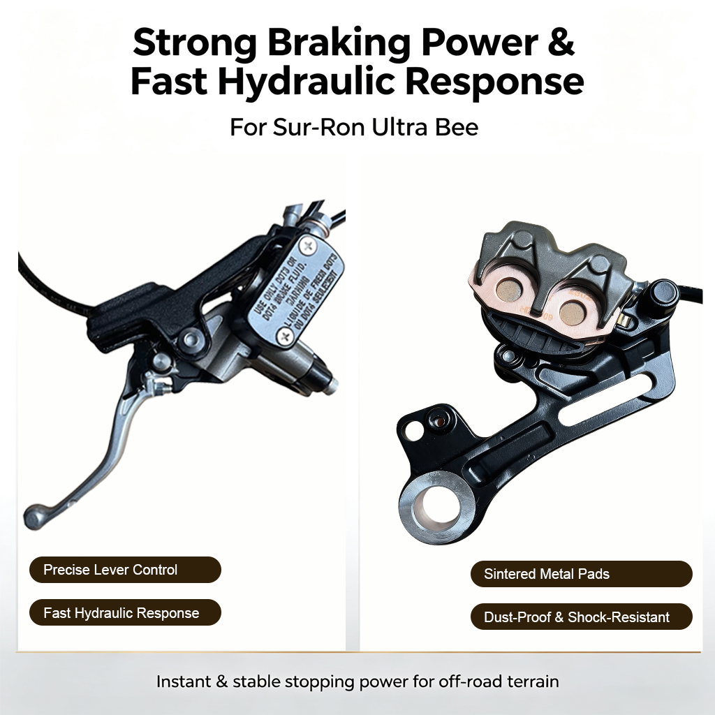 Ensemble de freins hydraulique - Front Rear Brake Caliper Bracket Kit avis et prix