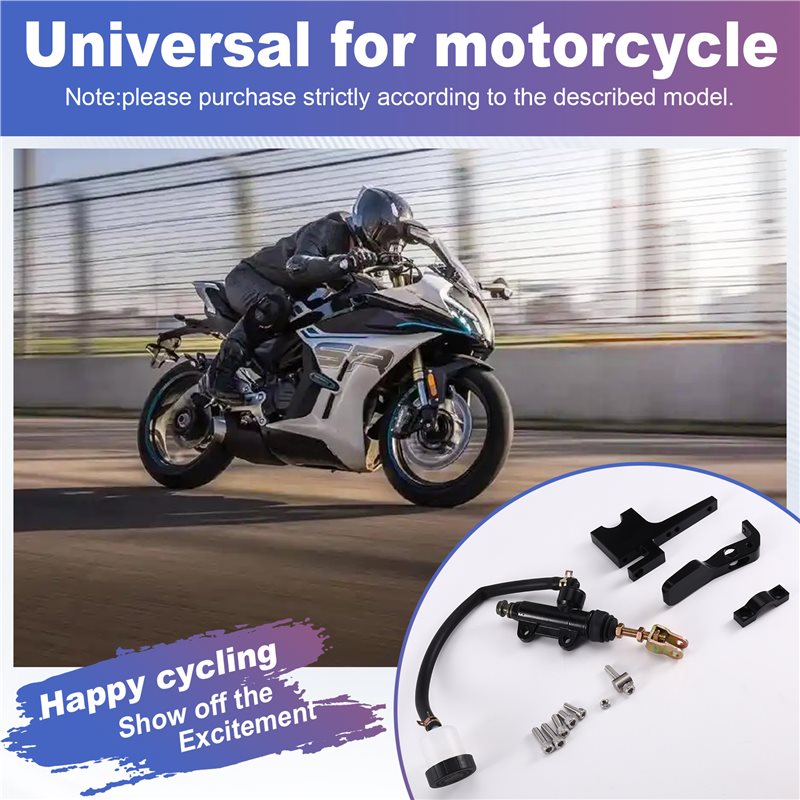 Kit de poignée de pompe maître - Motorcycle Thumb Brake System Kit avis et prix